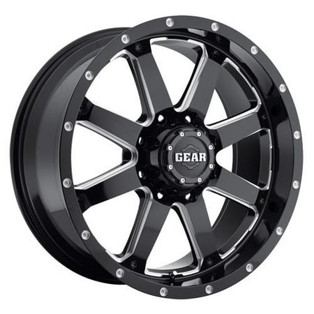 - 20X12 8X6.50 G/A 726MB BIG BLOCK GLOSS BLK W/ CNC MILLED ACCENTS