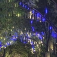 thumbnail image 5 of [Christmas Sale] Christmas Lights Outdoor, Aokudoni Upgraded 11.8 inch /30cm Meteor Shower Lights 8 Tube Falling Rain Light Icicle String Lights for Xmas Tree New Year Party Wedding Decorations,, 5 of 8