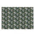 thumbnail image 1 of Tropical Cutting Board, Pattern of Bouquet with Exotic Flowers Leaves Palms and Flamingos, Decorative Tempered Glass Cutting and Serving Board, in 3 Sizes, by Ambesonne, 1 of 2