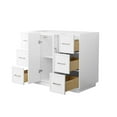 thumbnail image 4 of Wyndham Collection Wch7474-42S-Cxsxx-Mxx Elan Tk 42" Single Free Standing Vanity Cabinet, 4 of 7