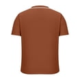 thumbnail image 4 of LIaqionyy Shirts for Mens Kint Short Sleeve Button down Fashion Lightweight Beach Vacation Work Tops, 4 of 5