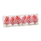 thumbnail image 1 of 6 piñas artificiales colgantes para decorar las fiestas, el regalo perfecto para Navidad. Rojo, 1 of 9