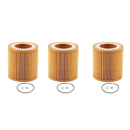 3X 11-42-7-953-129 Engine Oil Filter for F22 F23 F30 F34 228I 320I 328I 428I 528I X1 X3 Z4 11427953129