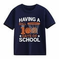 thumbnail image 4 of Las niñas camiseta de manga corta - de vuelta a la escuela Casual de alta calidad camiseta de algodón suave, tamaños de 2-13 años, 14 colores, lindo diseño de 100 días de impresión gráfica, 4 of 4