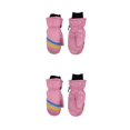 thumbnail image 2 of Moyic 1 par de manoplas para niños, invierno, impermeable, cálido con gancho, equipo deportivo, regalos, accesorios, estampado geométrico, Type9 NO9, 2 of 6