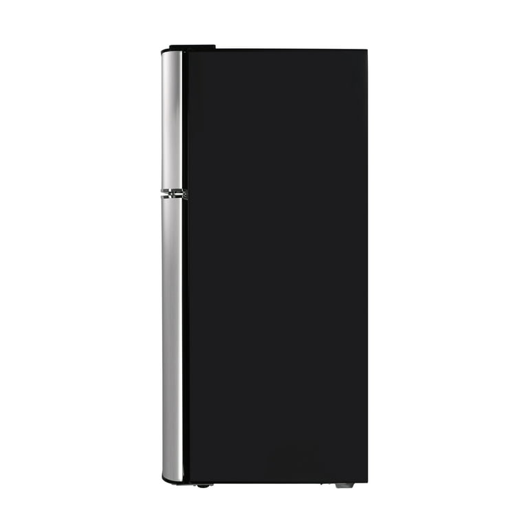 2 Door Stainless Steel Compact Mini Fridge With Freezer 4.6. Cu Ft  Refrigerator