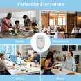 thumbnail image 5 of Double Hole Automatic Alcohol Dispenser, 100ml Touchless Hand Dispenser USB Rechargeable, Motion Sensor Nano Mist Sprayer, Portable Sterilizer for Home Office, for Xmas Gift, 5 of 5