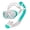 Set-Green and white, variant on 1. Kids Diving Goggles Set Professional Scubas Snorkel Swimming Pool & Underwater Snorkeling Equipment for Children