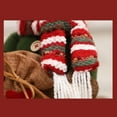 thumbnail image 6 of ​15" Red Standing Snowman Decor with Linen Hat - Festive Cloth Christmas Doll for Home & Gift​​ red, 6 of 6