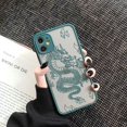 thumbnail image 1 of Funda de teléfono Dragon para Samsung Galaxy S23, S22, S21 Ultra, S20 FE Plus, Note 20, A32, A52, A72, A13, A33, A53, cubierta suave a prueba de golpes QYM unisex, 1 of 2