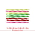 thumbnail image 2 of 1 Ensemble de Coiffure Service Longue Durée Esay à Utiliser Couleur Aléatoire Couleurs Assorties Bigoudis Isolation Design Unique Rouleaux à Cheveux 2 Solides [15.5x0.6cm], 2 of 6