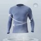 thumbnail image 4 of pstuiky camisetas de manga larga para hombre, Camisa deportiva de manga larga con cuello redondo, ligera, transpirable y de color liso con cremallera para hombre tops de invierno para hombre s, 4 of 9