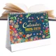 thumbnail image 1 of Calendario De Flores 2025-2026 Calendario De Escritorio De P, 1 of 8