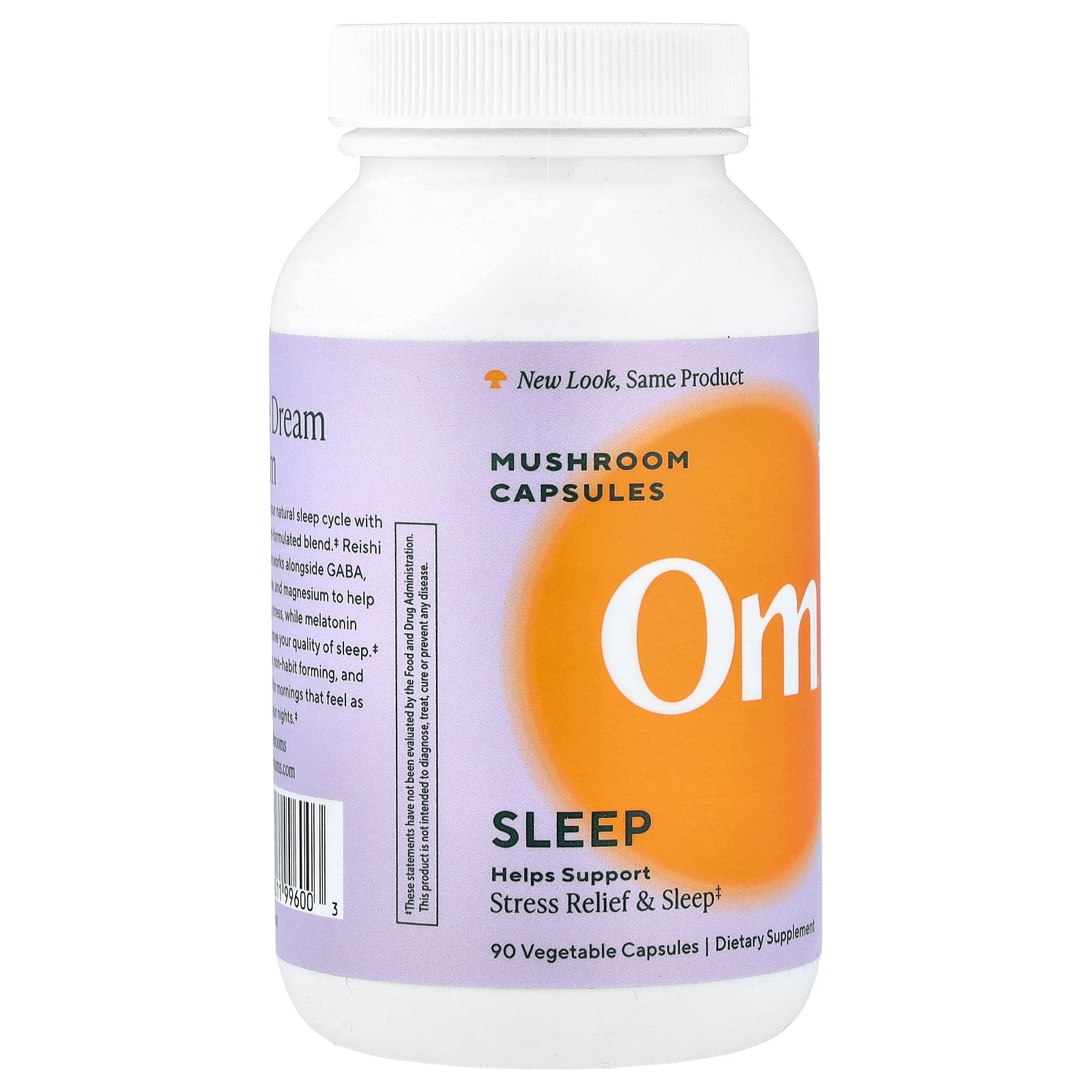 Om Mushrooms Sleep Mushroom Capsules, 90 Vegetable Capsules