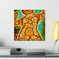 thumbnail image 4 of Gingerbread Man Reflection - Canvas, 4 of 10
