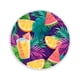 thumbnail image 3 of Fiudx Ofertas y liquidaciones Toalla de playa circular de frutas tropicales, toallas de microfibra extragrandes, súper absorbentes, de secado rápido, toalla de piscina oceánica para niños y adultos, 3 of 4