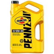 Pennzoil Conventional 10W-30 Motor Oil, 5-Quart