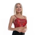 thumbnail image 4 of Pompotops Femmes Mode Casual Solide Couleur Backless Slim Sexy Bretelles Sans Manches, 4 of 9