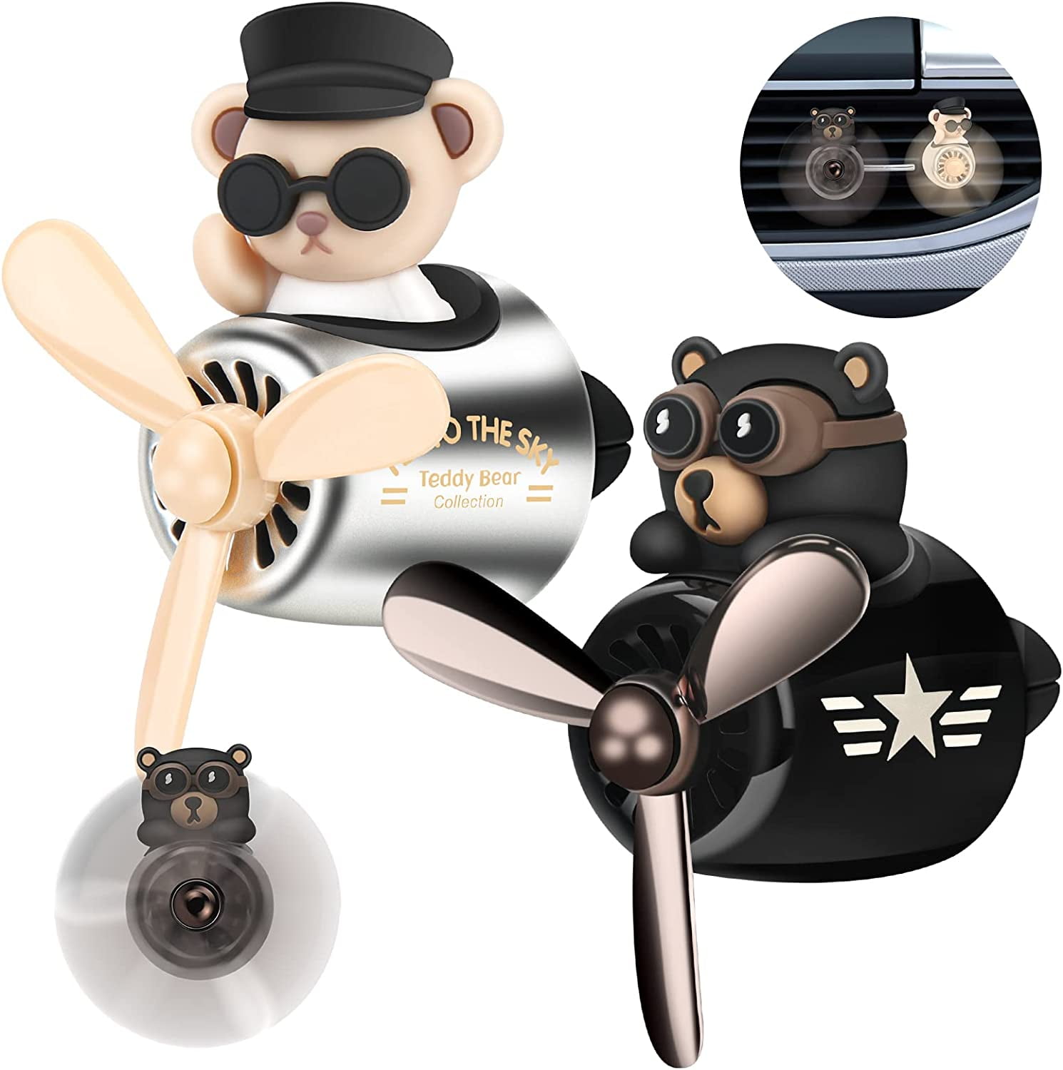 New style Cartoon pilot series Car Air Freshener perfume