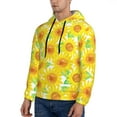 thumbnail image 2 of Hoodies for Men - Sunflowers2 Long Sleeve Comfrt Men'S Fashion Hoodies & Sweatshirts, Sweatshirts for Men Hoodies Pullover Clothing Clothes with Pouch, 2 of 7