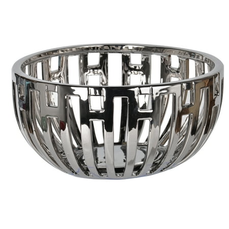 - A&B Home Anthony Venetucci Metallic Centerpiece Bowl