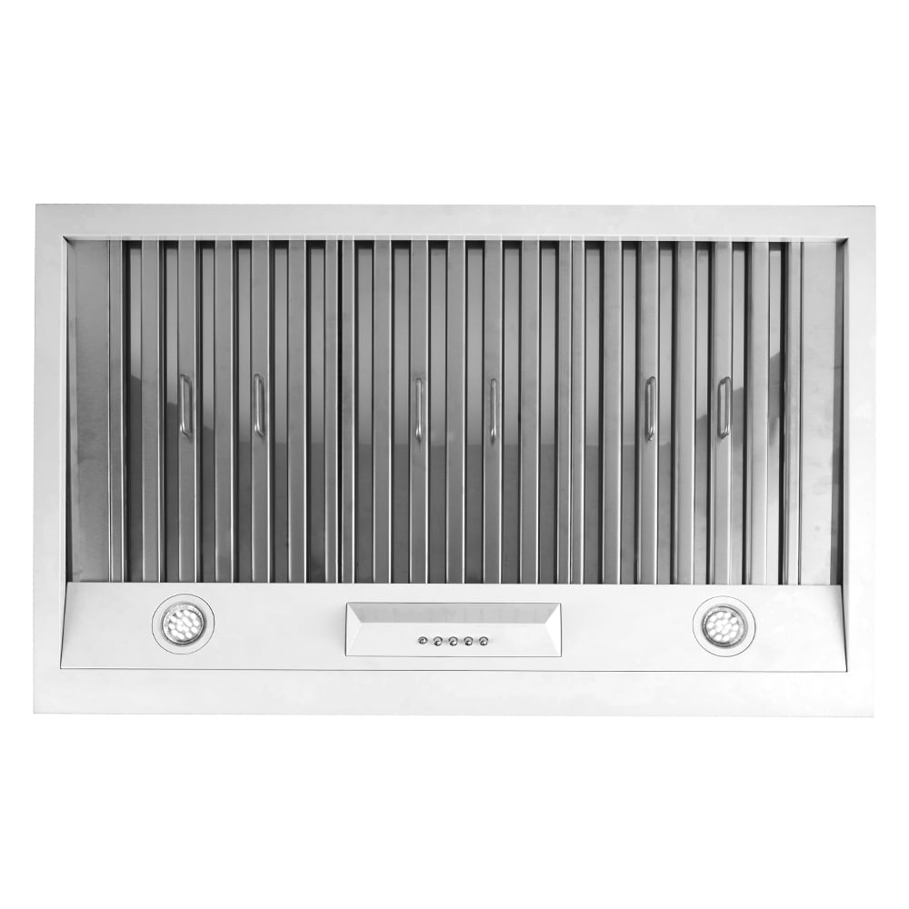 Unique Classic Retro 36" Under Cabinet Range Hood with 700 CFM and LED Lighting 110 volts