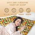 thumbnail image 4 of Lsque Kittens With Maple Leaves Body Pillow Case Cover,Ultra-Soft Microfiber Bed Pillow Cases 20x54 inches,Elegant Bedding,Breathable Durable Pillow Cover with Envelope Closure, 4 of 8