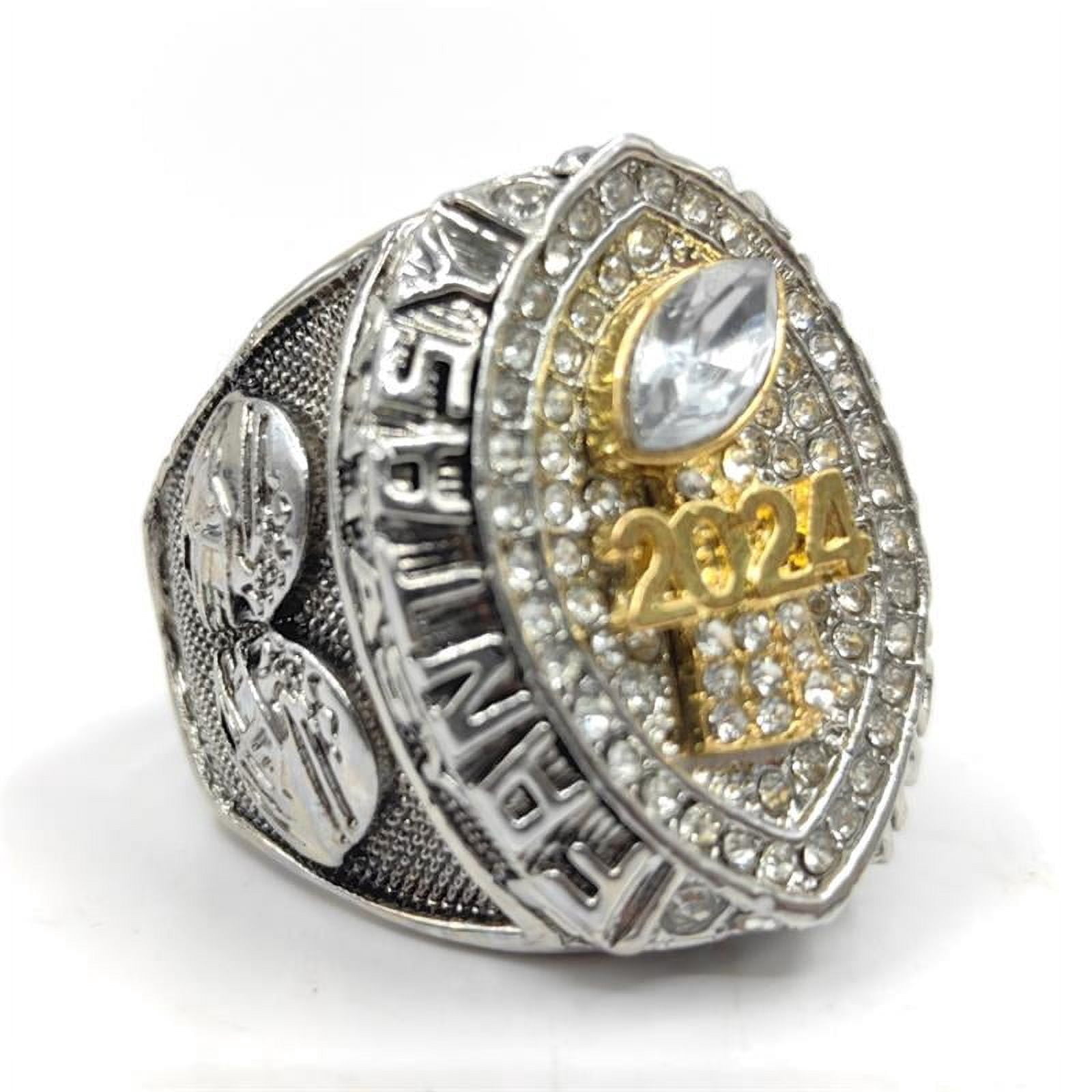 2024 Fantasy Football League Championship Trophy Rings Prize