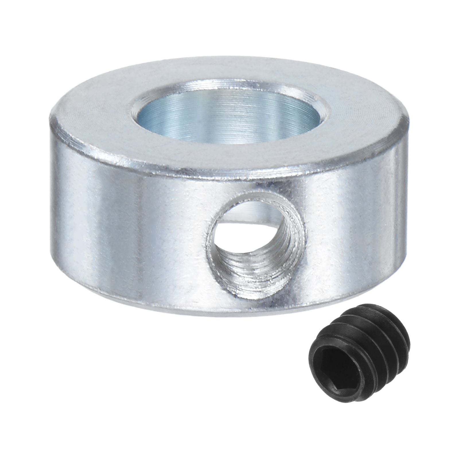 4 Packs Set Screw Collars 1" Bore Carbon Steel Shaft Collars, 1-5/8" OD, 5/8" Width Axle Collar Clamp