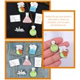 thumbnail image 2 of 8pcs Science Brooches Lapel Pin Laboratory Equipment Brooch Pin Enamel Pin Science Pin, 2 of 8