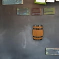 thumbnail image 3 of OULII 1Pack Traditional Style Wine Barrel Decor For Home Interior Adults, 3 of 4