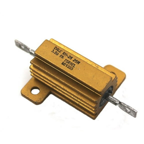 Dale, Power Resistor - 3.3 Ohms, 25 Watt 1%