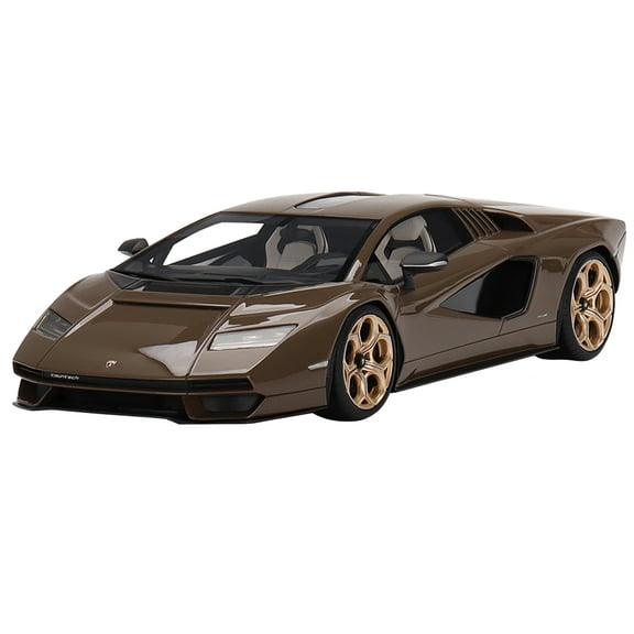 Lamborghini Countach LPI 800-4 Dark Bronze 1/18 Model Car by Top Speed