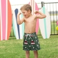 thumbnail image 4 of FORMRS Boys Swim Trunks Quick Dry Mesh Liner Boardshorts Sizes XS-XL, Christmas Hats, 4 of 7