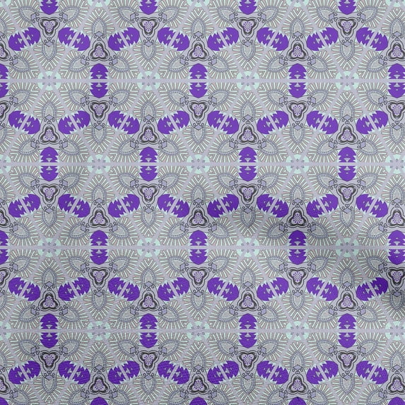 oneOone Rayon Purple Fabric African Sewing Fabric By The Yard Printed Diy Clothing Sewing Supplies 56 Inch Wide