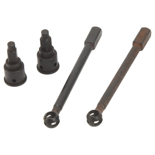 Eje De Transmisión Del Eje Delantero, 6 Piezas Eje De Transmisión RC Alta Precisión Negro Acero Resistente Profesional Fuerte Potencia Para Axial UTB18 Capra RC Car