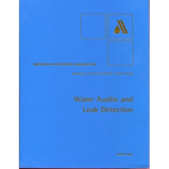 Pre-Owned Water audits and leak detection (AWWA manual) Paperback