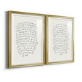 thumbnail image 2 of Wexford Home Letter to a Lover I Premium Framed Print, 22.5" x 30.5" - Ready to Hang, Gold (Set of 2), 2 of 9
