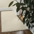 thumbnail image 3 of Sweet Home Stores Cozy Solid 3x8 Indoor Shag Runner Rug, 2'7" x 8', Ivory, 3 of 5