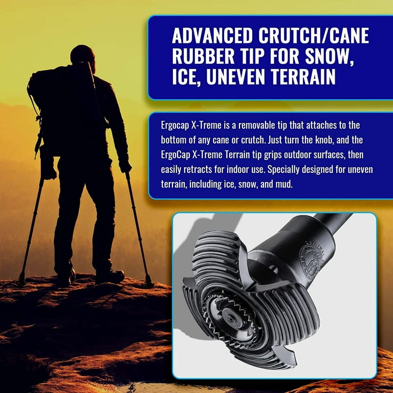 Ergocap X-Treme Terrain with Retractable Metal Spikes for Ice/Snow - Main Image