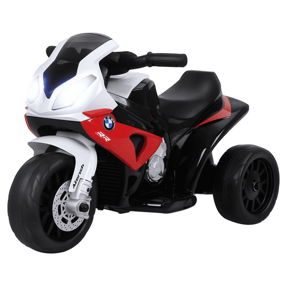 Aosom Kids Motorcycle, 6V Battery Powered Toddler Motorcycle with Headlight