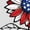 White1, variant on Cozymy Women's Patriotic Floral Graphic Short Sleeve T-Shirt American Flag Flower Print Cotton Crewneck Casual Elegant Relaxed Fit Summer Tops