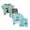 #22 Sky Blue & Mint Green, variant on 2 Pack Toddler Baby Boy Clothes 3 6 12 18 24 Months 2-6T Summer Outfit Funny Cartoon T-Shirts Top Shorts Set