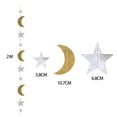 thumbnail image 3 of Guirnaldas de estrellas y decoraciones colgantes Macarena Oro, 3 of 8