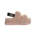 thumbnail image 5 of Ugg Womens Oh Fluffita Sheepskin Flatform Slingbacks, 5 of 5