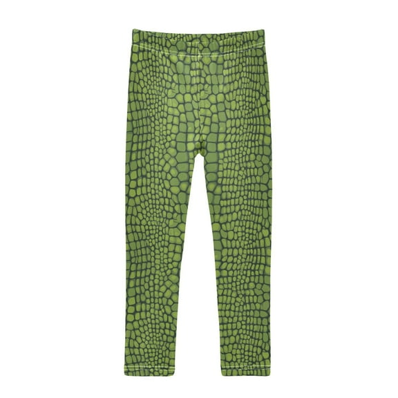 joogoo Girls' Leggings Crocodile Pattern Yoga Pants 6T