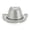Z12-Silver, variant on Kids Lights LED Cowboy Hat LED Flashing Hat for Western Cowboy Role Play Glitter Party Hats Halloween Accessory