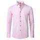 thumbnail image 4 of pstuiky camisa de manga larga para hombre, Camisas casuales de moda para hombre con botones y cuello vuelto de tela elástica sólida Tops de talla grande para hombre xxl, 4 of 4