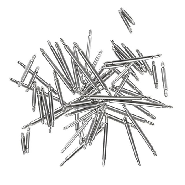 100pcs Stainless Steel Spring Bar Pins Replacement 14mm