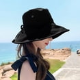 thumbnail image 2 of WEIYLL Visière de Soleil pour Femmes Grande Taille Mode Légère Isolante Respirante Noire Décontractée, 2 of 4